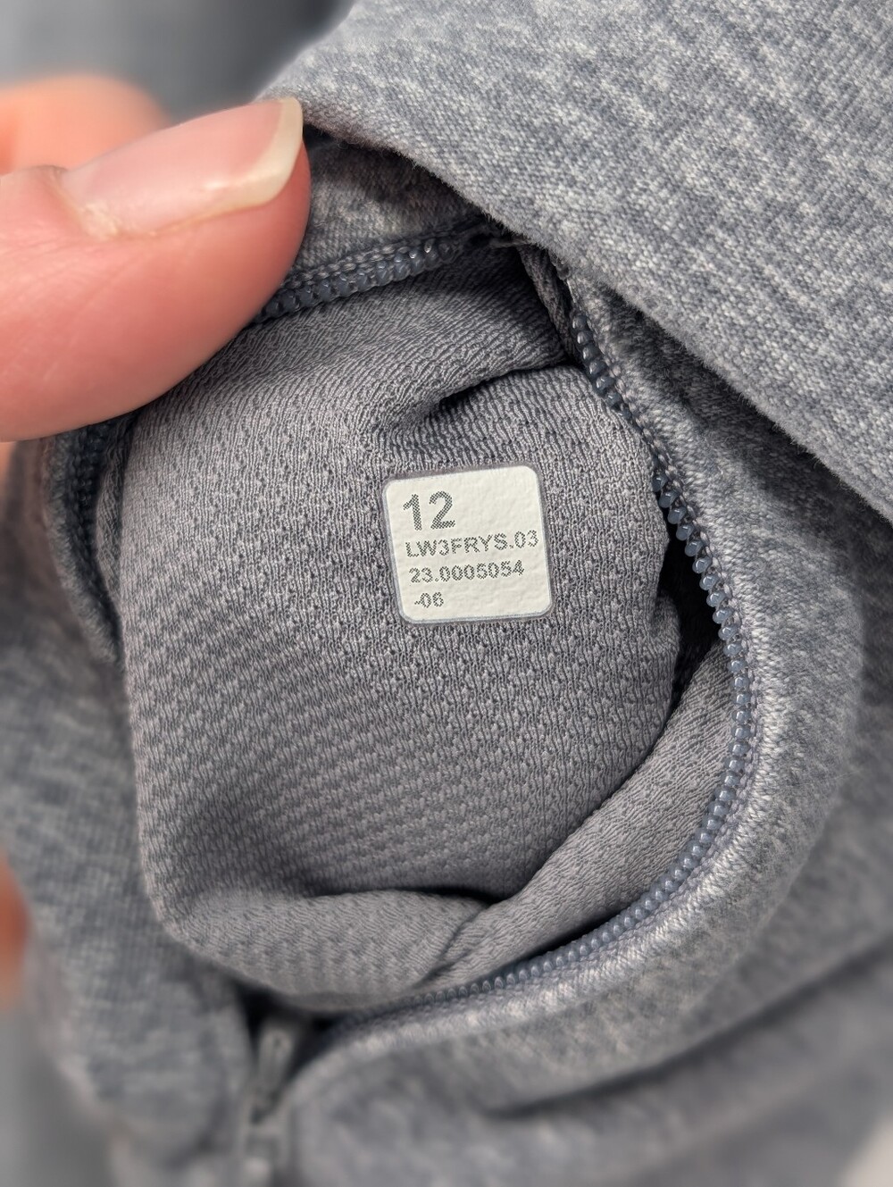 Lululemon Ready To Rulu Pullover Size 12 Grey - Picture 8 of 9